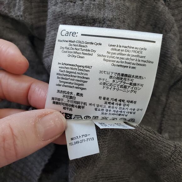 Smartwool Sweater Womens Extra Large Brown Merino Wool Crewneck Textured Knit - Picture 9 of 11